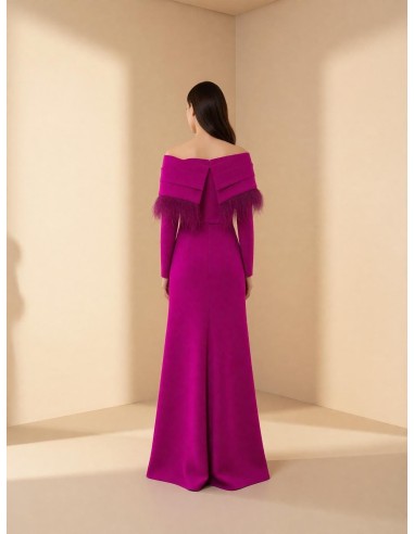 Vestido largo de Carla Ruiz  mod. 52548