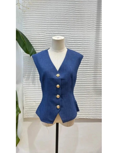 Conjunto bermuda y chaleco