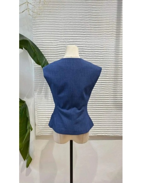 Conjunto bermuda y chaleco