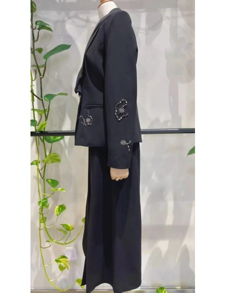 Pantalón cropped quilla transparencia