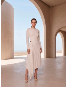 Categorías: Colección Calima Otoño Invierno 2026/2027, Vestidos midi. Modelo 53005