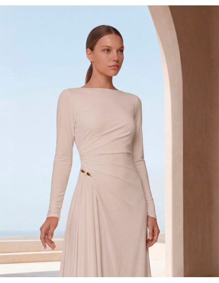 Categorías: Colección Calima Otoño Invierno 2026/2027, Vestidos midi. Modelo 53005