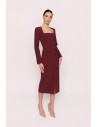 Vestido abotonado cinturón de Carla Ruiz mod. 53048