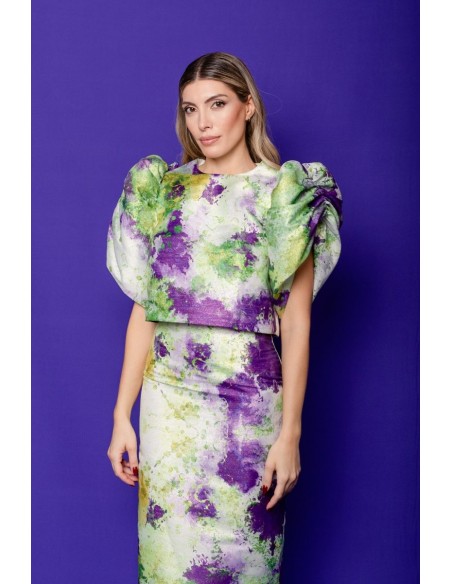 Conjunto Sira Lisa print